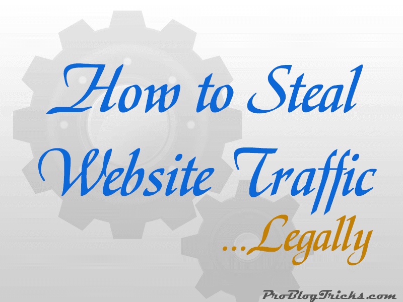 steal website traffic