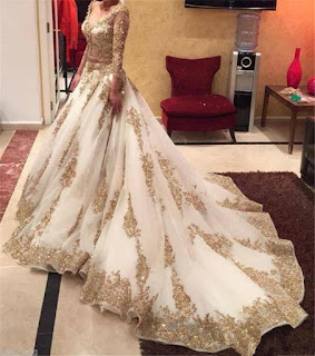 Vestidos de Novia Dorados