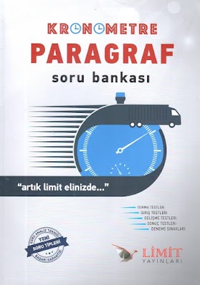 Limit Yayınları Kronometre Paragraf Soru Bankası PDF indir