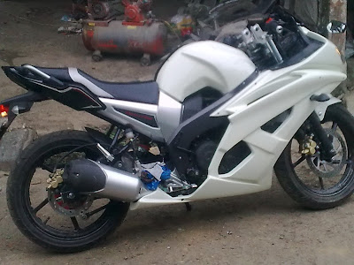 byson 2012 Modif Bison warna Putih 