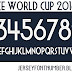 France World Cup 2018 Font Free Download