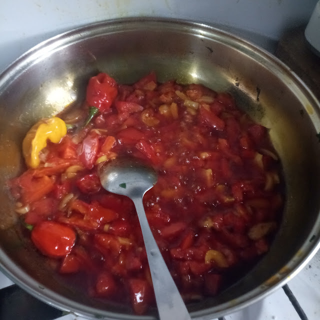 Recipe || Stewed Njama-Njama & Pumpkins, onion, pepper