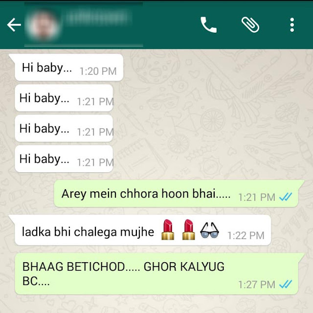 Funny Chats on WhatsApp Hindi / Urdu