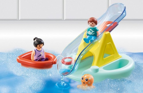 Playmobil 123 Aqua zwemeiland met waterglijbaan