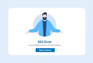 Apa itu Error 502 Bad Gateway