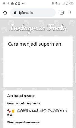 Cara Membuat Tulisan  Cantik  Di Instagram Tanpa Aplikasi 