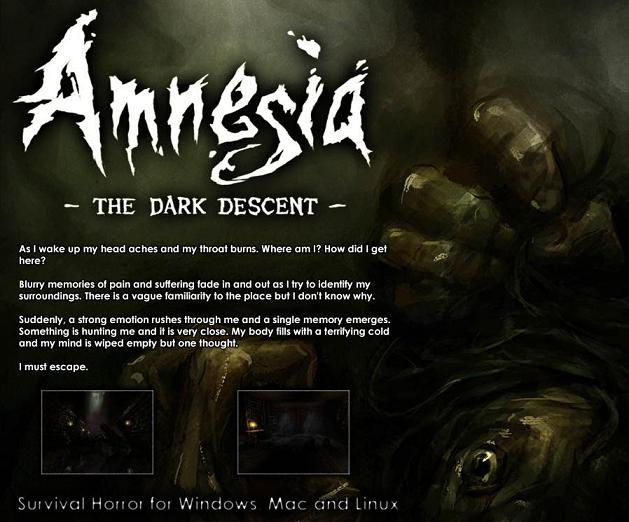 Amnesia: The Dark Descent