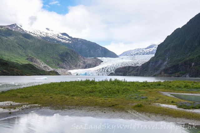 Mendahall Glacier, 朱諾冰川