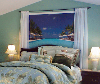 beach style bedroom decorating ideas - beach bedrooms - surfer theme ...