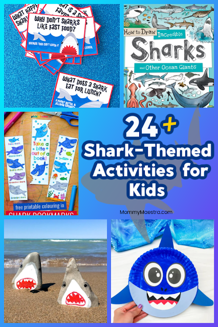 Children's Crafts & Activities for Shark Week