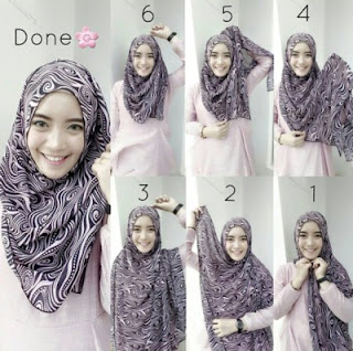 Tutorial Hijab Praktis Modern