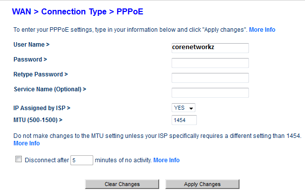 Belkin Router Configuration Guide For DSL broadband