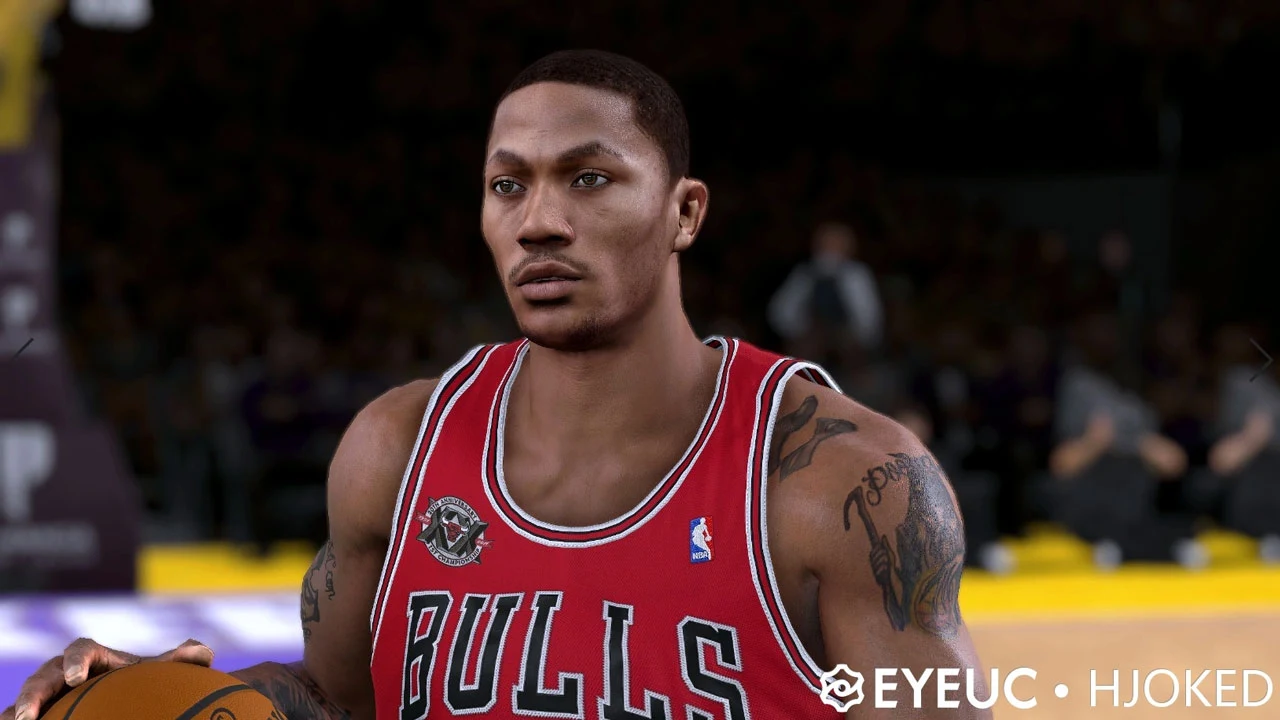 NBA 2K23 Derrick Rose Cyberface