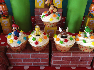 Cupcakes de Mario Bros