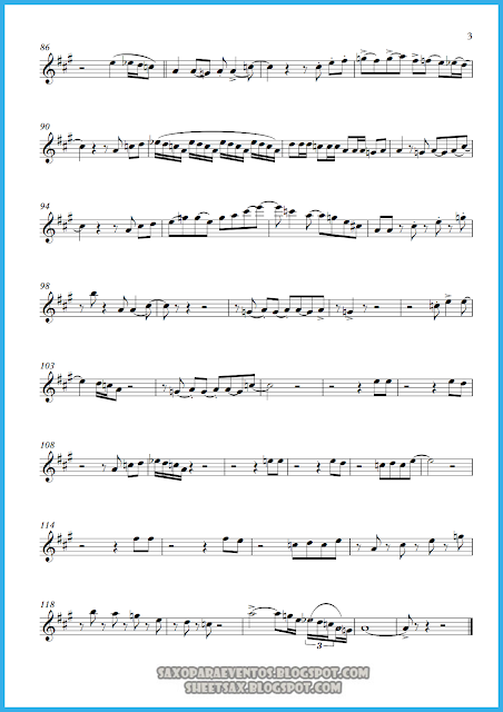 Partitura de I feel good Hoja 3