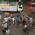 Floods in India: traffic disrupted