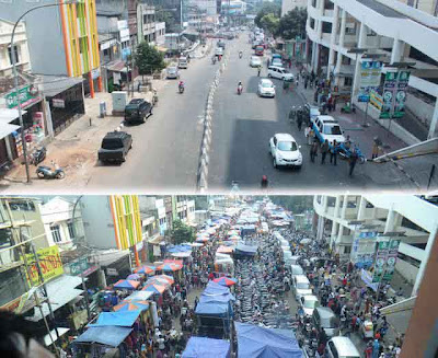 Foto Tanah Abang Setelah Relokasi