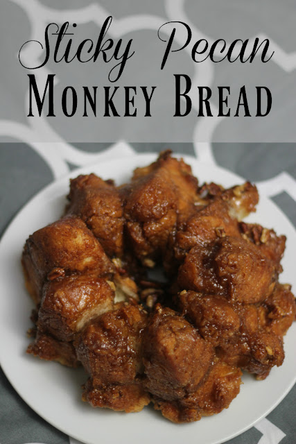 Make this easy Monkey Bread recipe in no time and enjoy sticky, pecan goodness!