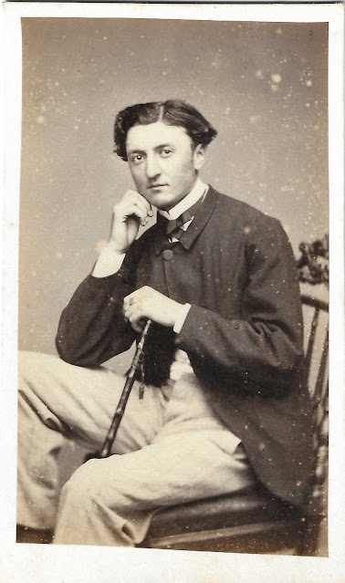 Portraits carte de visite vers 1860