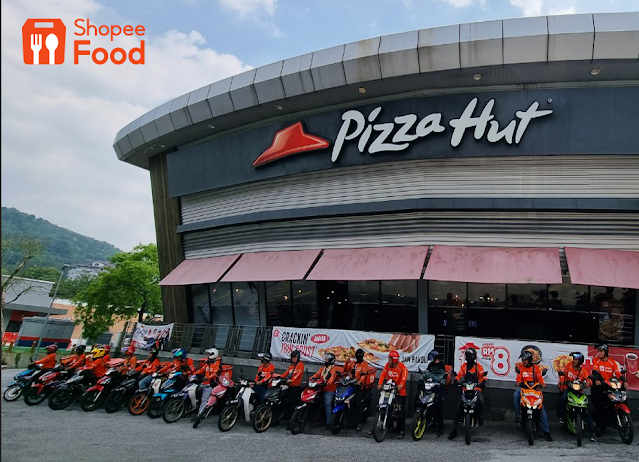 ShopeeFood dan Pizza Hut Raikan  Rakan Penghantar Makanan untuk Ramadhan dan  Sambutan Hari Raya