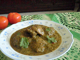 Coriander Chicken Recipe  @ http://treatntrick.blogspot.com