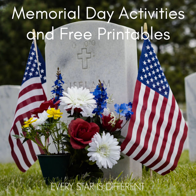 Memorial Day Activities and Free Printables