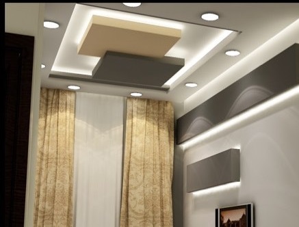 Top 100 Gypsum board false ceiling  designs  for living  room  