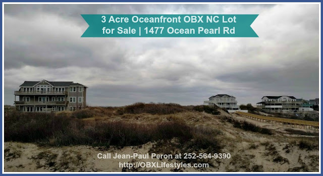 Live less than 3 miles to the pavement and less than 5 miles to the shopping centers with this Carova Beach oceanfront lot for sale. 