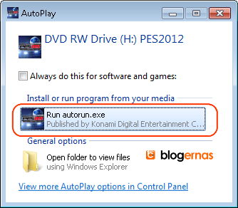 Cara Gampang Install Game PES 2012 dari DVD (Full Gambar Pedoman)