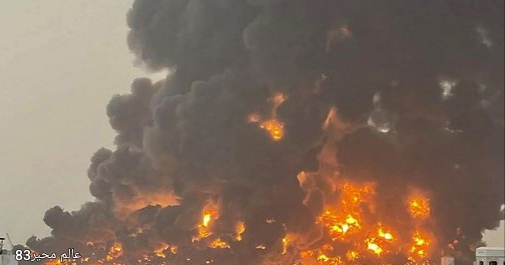 الكيان الصهيوني يقصف ميناء الحديدة في اليمن بعد ساعات من هجوم تل أبيب