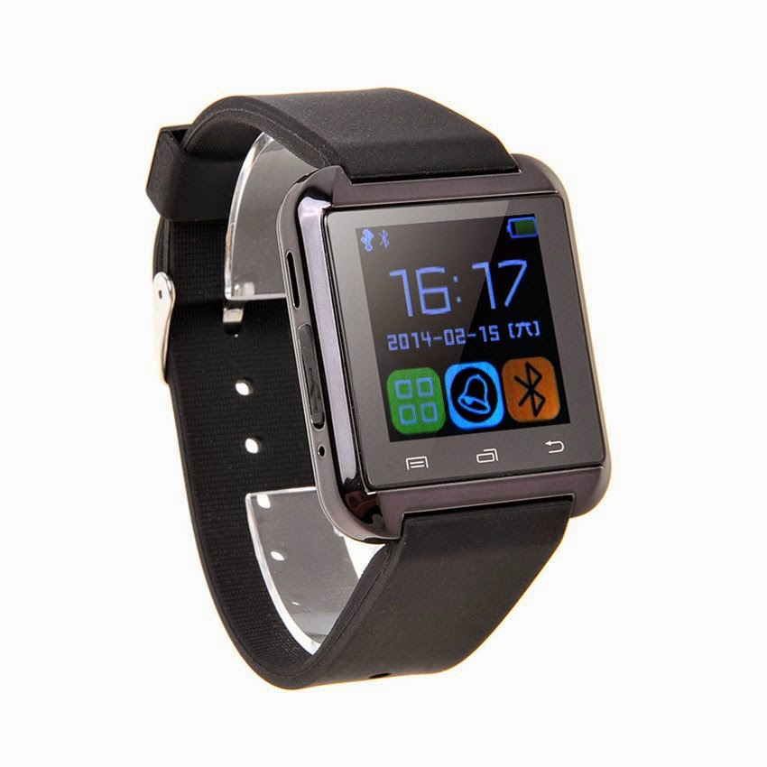 Harga dan Spesifikasi Onix U Watch U8 Smartwatch - Hitam