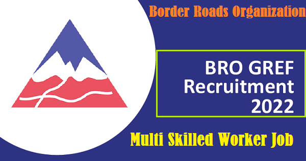 BRO MSW Vacancy 2022 - 302 Multi Skilled Worker Vacancies