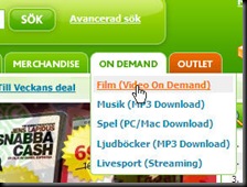 CDON movie streaming