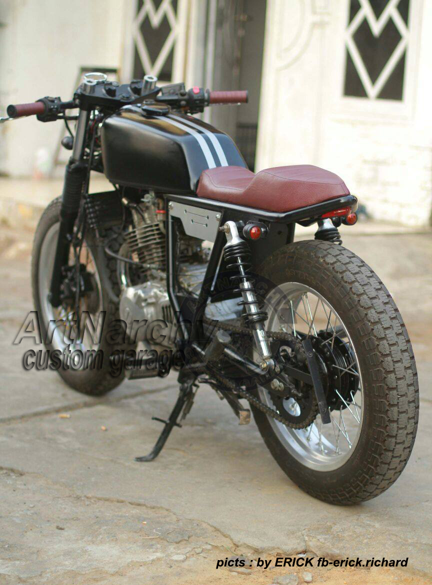 57 Kumpulan Modifikasi Thunder 250 Cafe Racer Modifikasi Motor