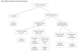 Tetes ilmu Peta  Konsep  dan BDK Jaringan  tumbuhan