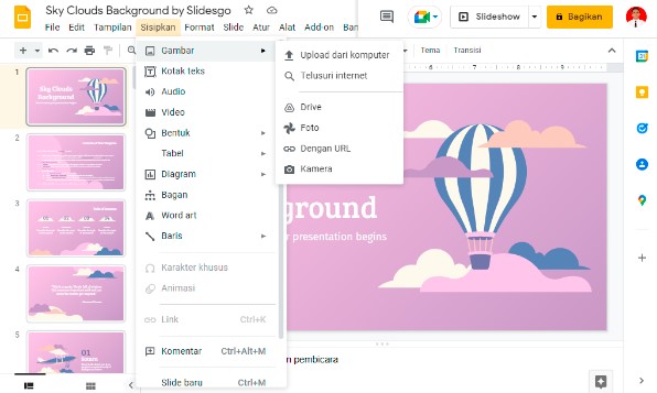 Cara Membuat Power Point Di Google Slide