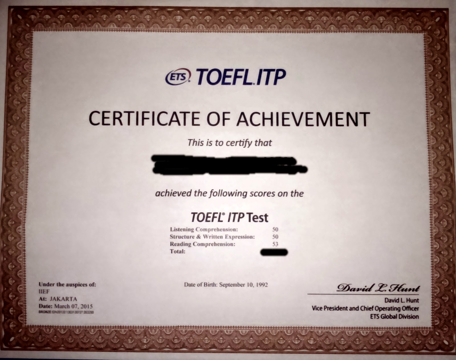 How to get a TOEFL score > 500 - Coretan Cerita Penuh Warna