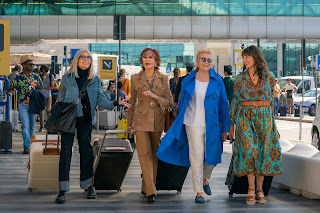 (l-r) Diane Keaton stars as Diane, Jane Fonda as Vivian, Candice Bergen as Sharon and Mary Steenburgen as Carol in BOOK CLUB: THE NEXT CHAPTER, a Focus Features release.