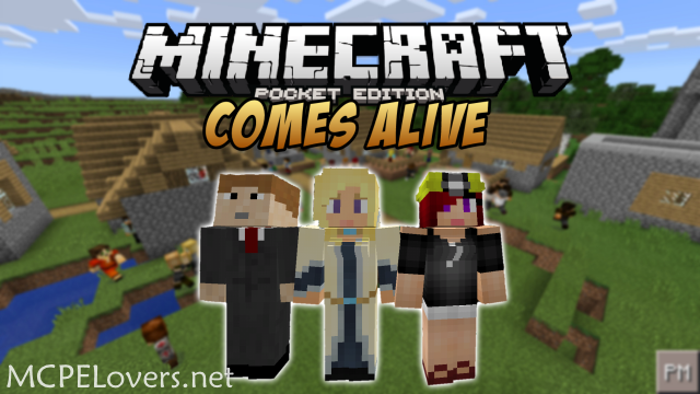 Download Minecraft Comes Alive PE Mod - MCPE Lovers