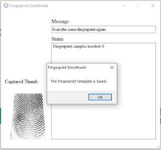 Fingerprint Enrolment - Biometric Fingerprint Attendance