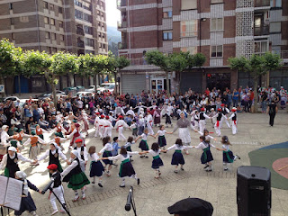 Alarde infantil en las jornadas Retuerto en Danza