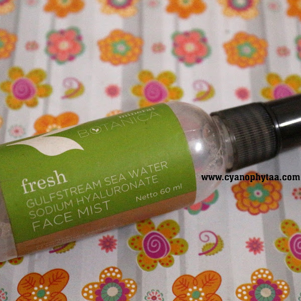 Review Mineral Botanica Face Mist 