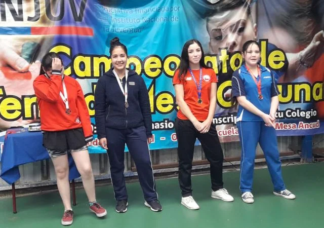 Representantes de Ancud y Quellón ganaron etapa provincial de tenis de mesa