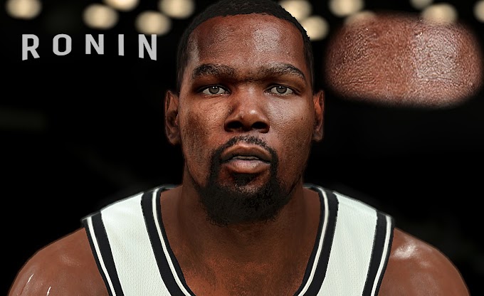 Kevin Durant Cyberface by Ronin2K | NBA 2K23
