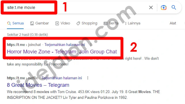 Cara Mencari Grup di Telegram Tanpa Diundang Melalui Web Browser Dekstop