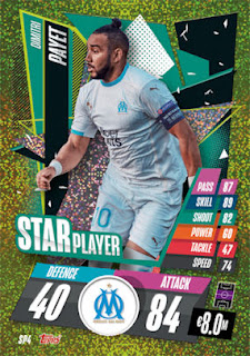 Topps Match Attax 2020-2021 Olympique de Marseille Set