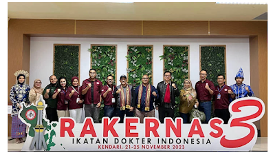 Kendari Jadi Tuan Rumah Rakernas Ikatan Dokter Indonesia (IDI) dan Ikatan Istri Dokter Indonesia (IIDI)