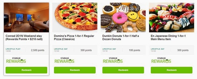 Starhub rewards food and play 2