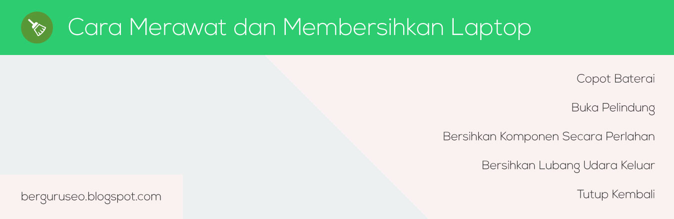 Cara Merawat dan Membersihkan Laptop