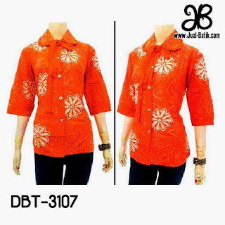 Baju Batik Kerja Wanita